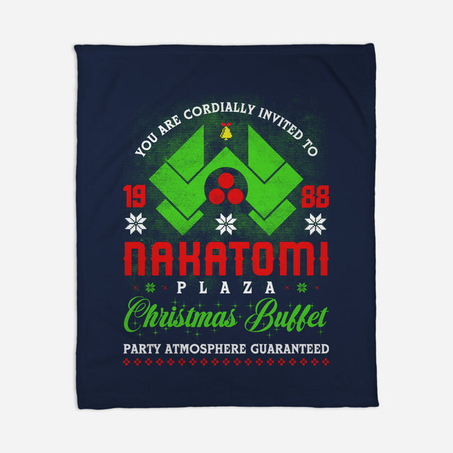 Plaza Invite-none fleece blanket-rocketman_art