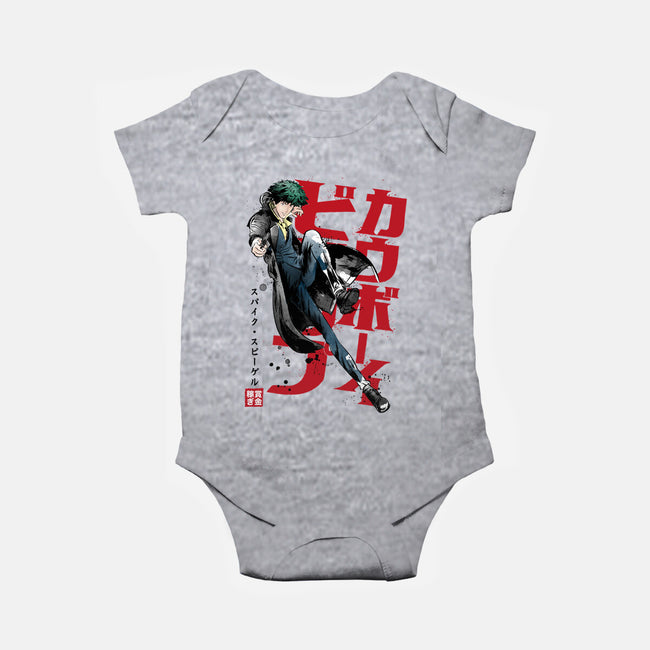 Spike Sumi-E-baby basic onesie-DrMonekers