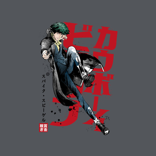 Spike Sumi-E-womens basic tee-DrMonekers