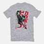 Spike Sumi-E-womens fitted tee-DrMonekers