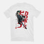 Spike Sumi-E-womens fitted tee-DrMonekers