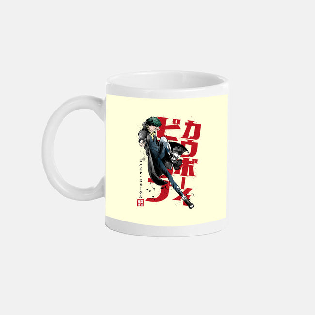 Spike Sumi-E-none glossy mug-DrMonekers