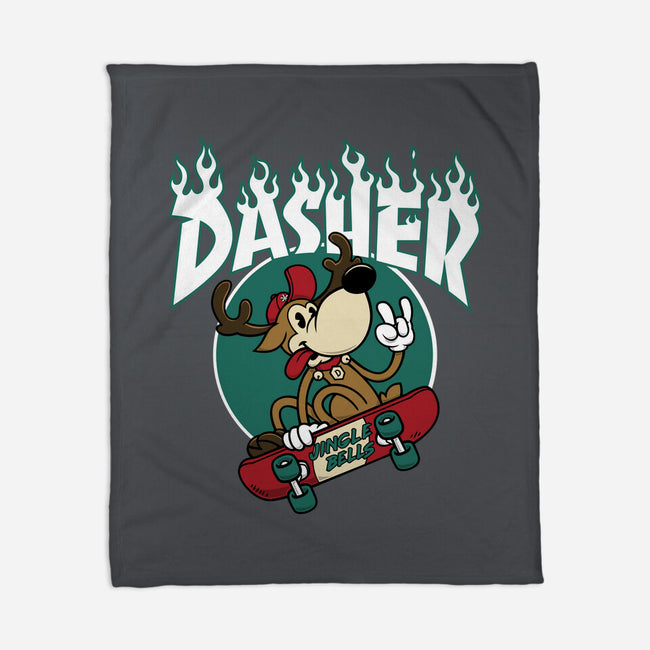 Dasher Thrasher-none fleece blanket-Nemons