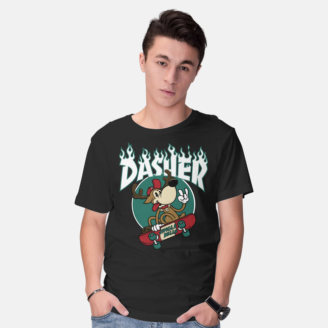 Dasher Thrasher-mens basic tee-Nemons
