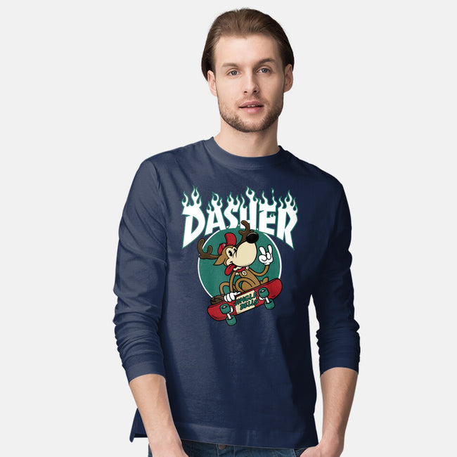Dasher Thrasher-mens long sleeved tee-Nemons