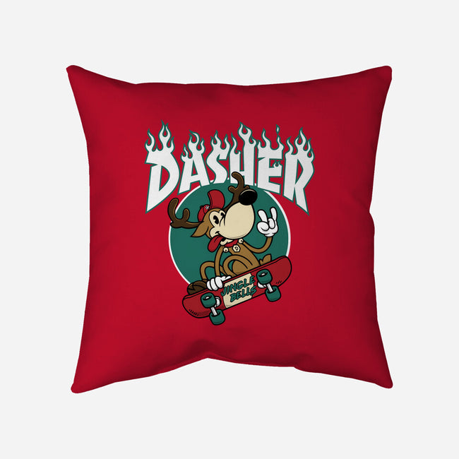 Dasher Thrasher-none removable cover w insert throw pillow-Nemons
