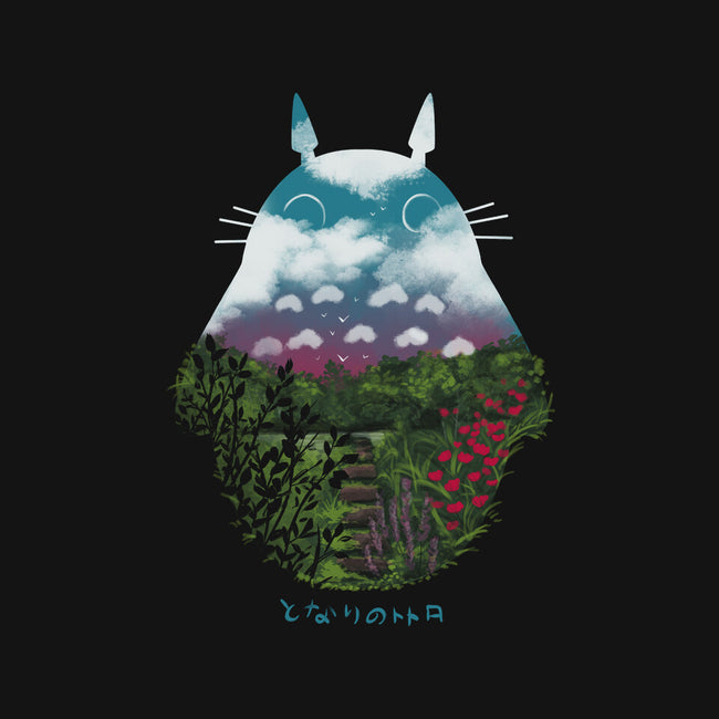 Anime Scenery-youth basic tee-pescapin