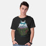 Anime Scenery-mens basic tee-pescapin