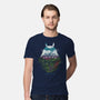 Anime Scenery-mens premium tee-pescapin