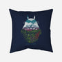 Anime Scenery-none removable cover w insert throw pillow-pescapin
