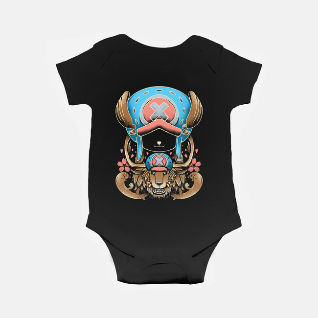 Pirate Doctor-baby basic onesie-RamenBoy