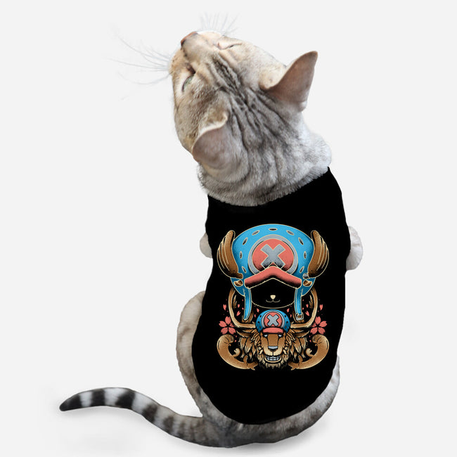 Pirate Doctor-cat basic pet tank-RamenBoy