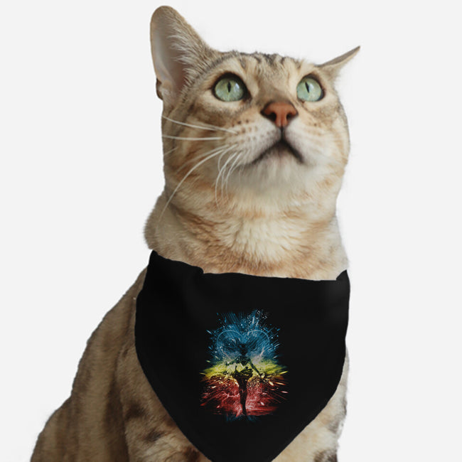 Chibi Moon Storm-cat adjustable pet collar-kharmazero