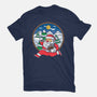 Santa Run-womens fitted tee-krisren28