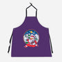 Santa Run-unisex kitchen apron-krisren28