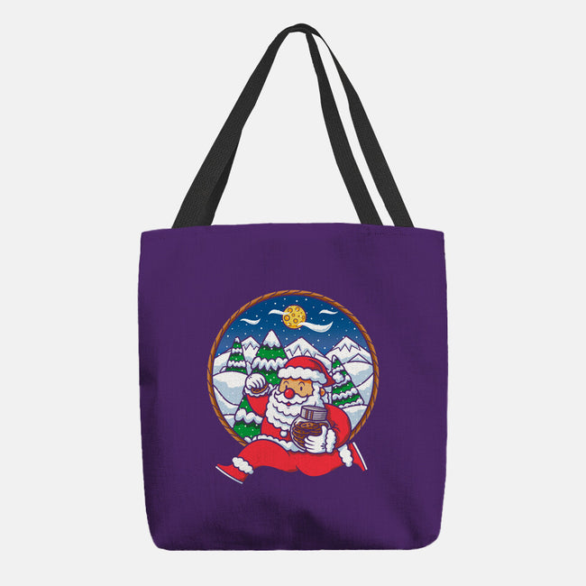 Santa Run-none basic tote-krisren28