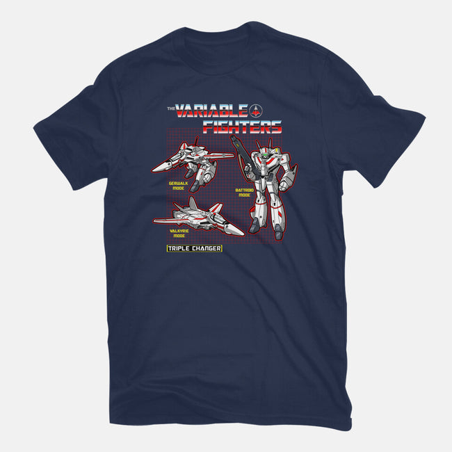 The Variable Fighters-womens fitted tee-Boggs Nicolas