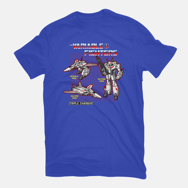 The Variable Fighters-mens basic tee-Boggs Nicolas