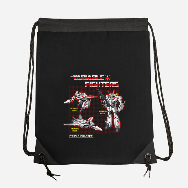The Variable Fighters-none drawstring bag-Boggs Nicolas
