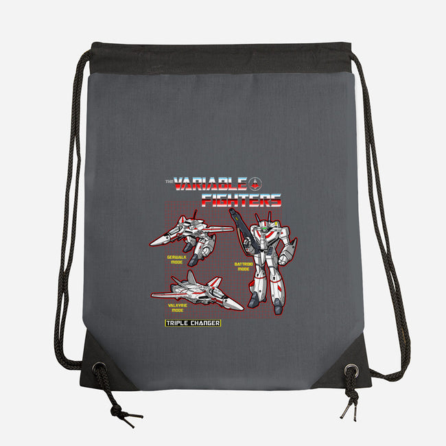 The Variable Fighters-none drawstring bag-Boggs Nicolas