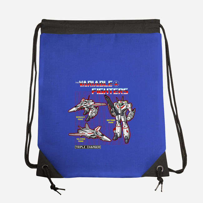 The Variable Fighters-none drawstring bag-Boggs Nicolas