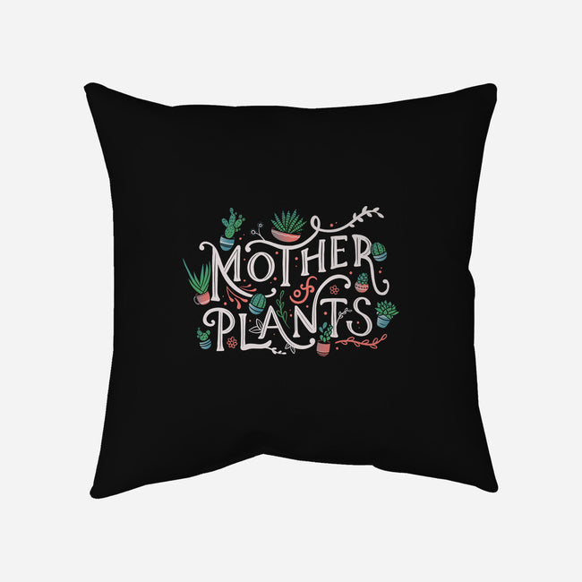 Mother Of Plants-none removable cover w insert throw pillow-tobefonseca