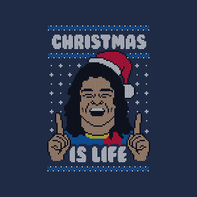 Christmas Is Life!-none stretched canvas-Raffiti