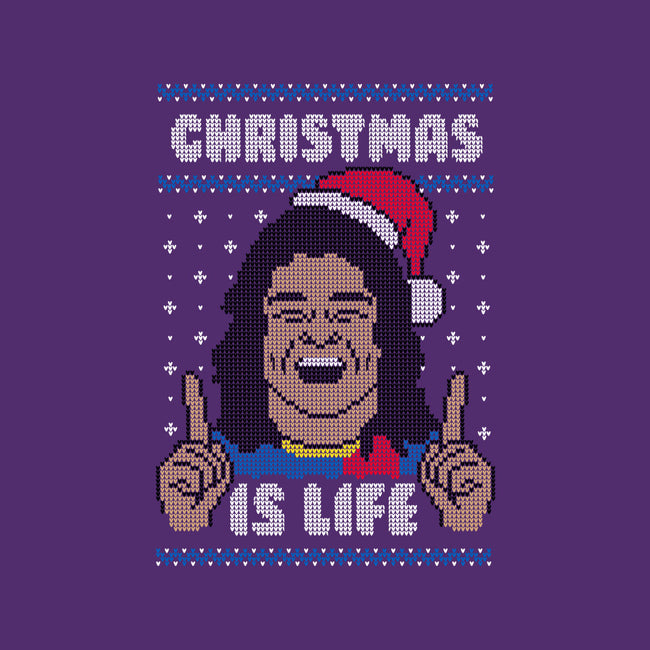 Christmas Is Life!-none stretched canvas-Raffiti