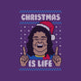 Christmas Is Life!-womens off shoulder tee-Raffiti