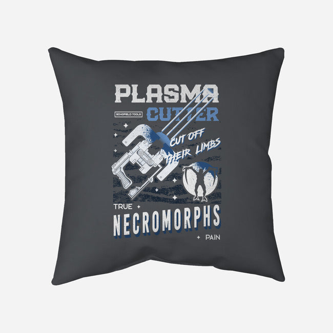 Plasma Cutter-none removable cover w insert throw pillow-Logozaste