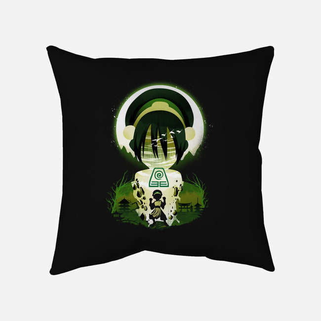 Earthbender Landscape-none removable cover w insert throw pillow-dandingeroz