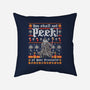 You Shall Not Peek-none removable cover w insert throw pillow-rocketman_art