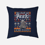 You Shall Not Peek-none removable cover throw pillow-rocketman_art