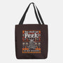 You Shall Not Peek-none basic tote-rocketman_art