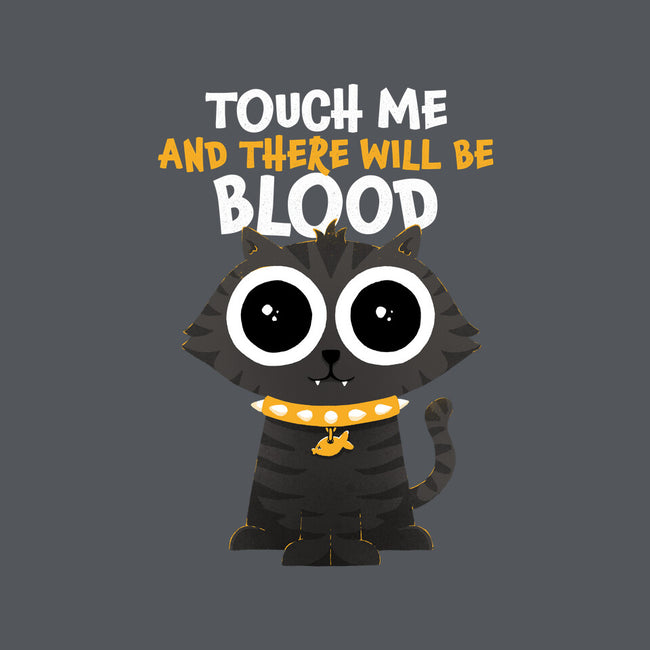 Touch Me And There Will Be Blood-womens basic tee-zawitees