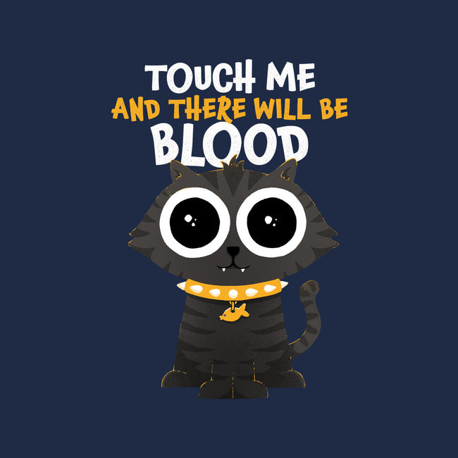 Touch Me And There Will Be Blood-unisex zip-up sweatshirt-zawitees