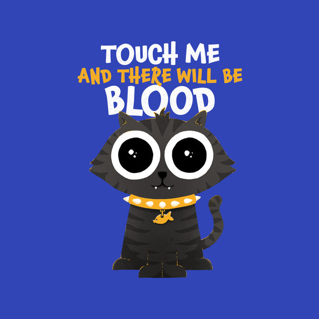 Touch Me And There Will Be Blood-none beach towel-zawitees