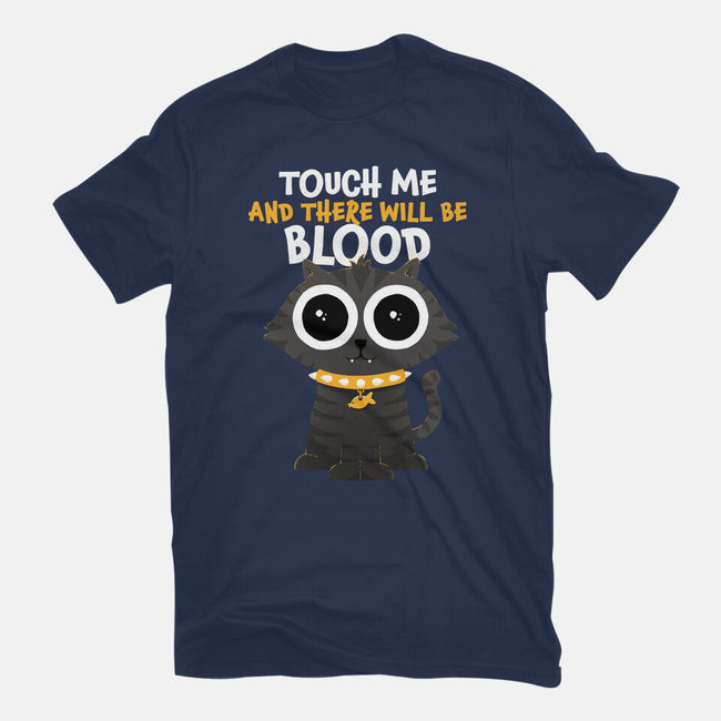 Touch Me And There Will Be Blood-womens basic tee-zawitees