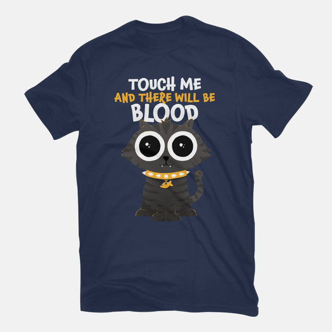 Touch Me And There Will Be Blood-unisex basic tee-zawitees