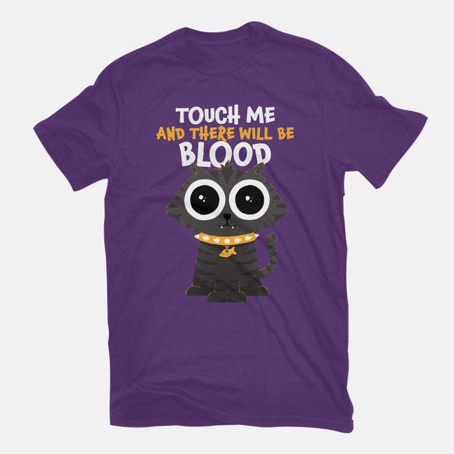 Touch Me And There Will Be Blood-womens basic tee-zawitees