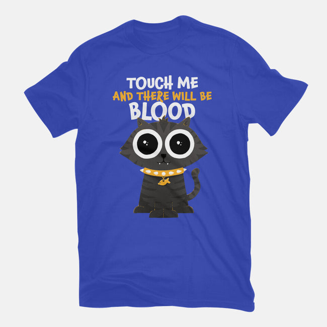 Touch Me And There Will Be Blood-womens basic tee-zawitees