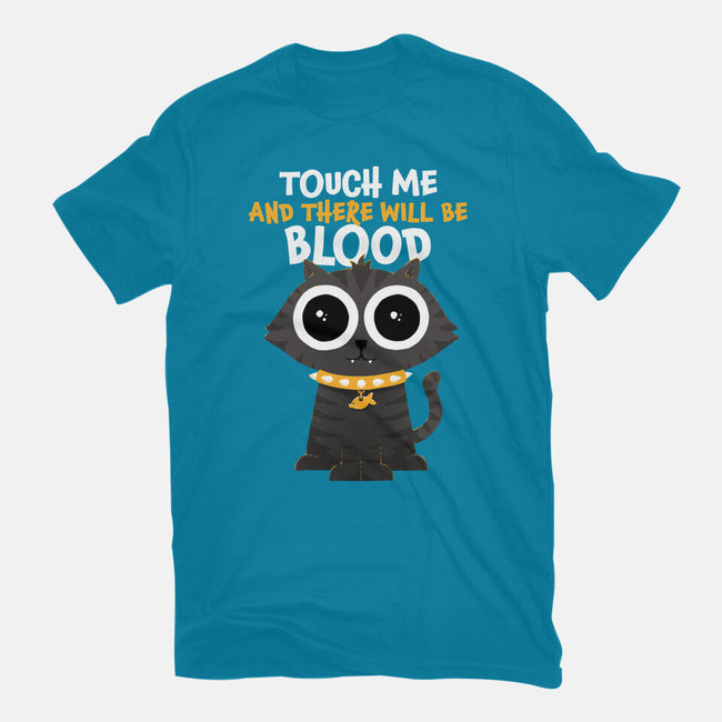 Touch Me And There Will Be Blood-womens basic tee-zawitees