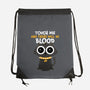 Touch Me And There Will Be Blood-none drawstring bag-zawitees