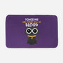 Touch Me And There Will Be Blood-none memory foam bath mat-zawitees
