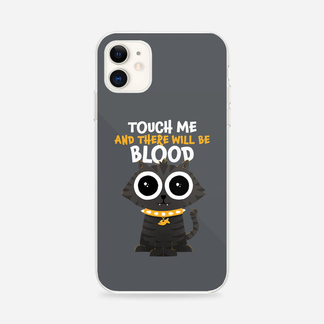 Touch Me And There Will Be Blood-iphone snap phone case-zawitees