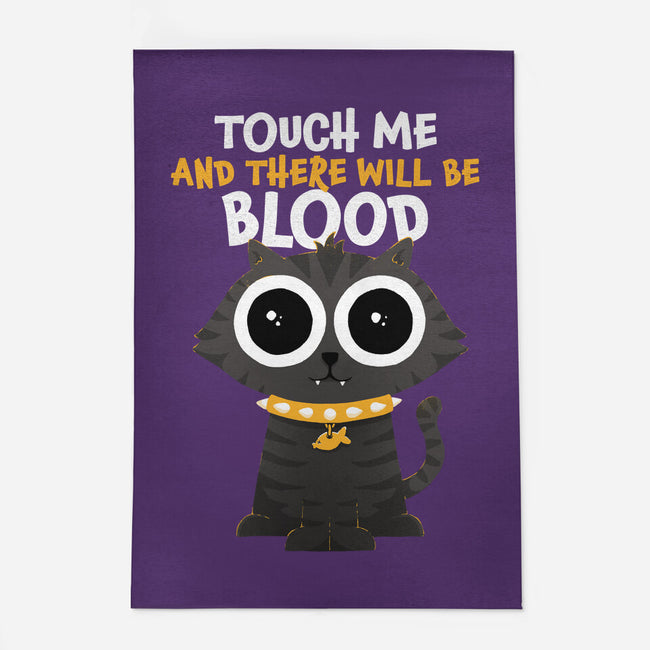 Touch Me And There Will Be Blood-none outdoor rug-zawitees