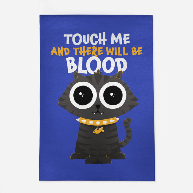 Touch Me And There Will Be Blood-none outdoor rug-zawitees