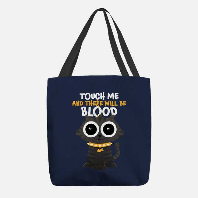 Touch Me And There Will Be Blood-none basic tote-zawitees
