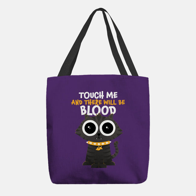 Touch Me And There Will Be Blood-none basic tote-zawitees