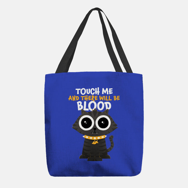 Touch Me And There Will Be Blood-none basic tote-zawitees